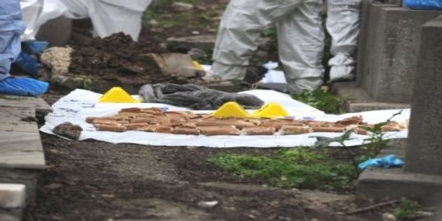 Mezarlık değil cephanelik!