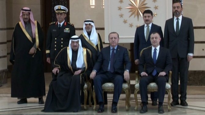 Erdoğan Suudi Büyükelçiyi kabul etti