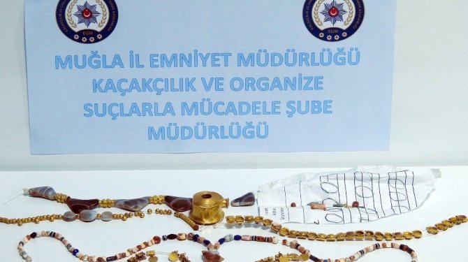 1 milyon TL'lik mücevherat ele geçirildi