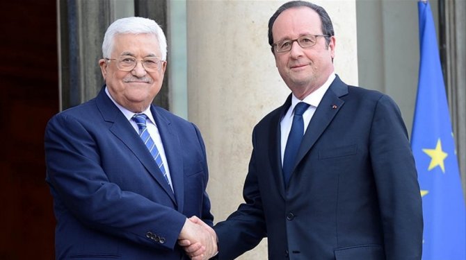 Hollande ve Abbas'dan İsrail'e kınama