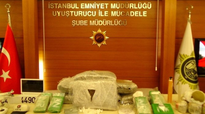 Uyuşturucu operasyonu kamerada