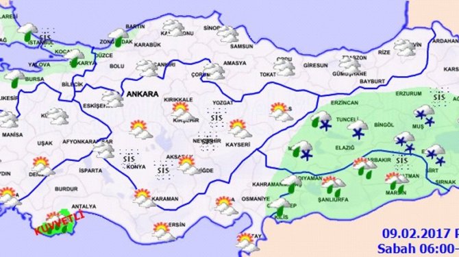 Bugün hava nasıl olacak?