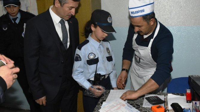 Minik zabıtalar denetimde