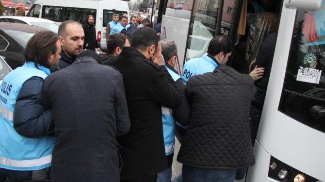 8 hırsızlık zanlısı tutuklandı