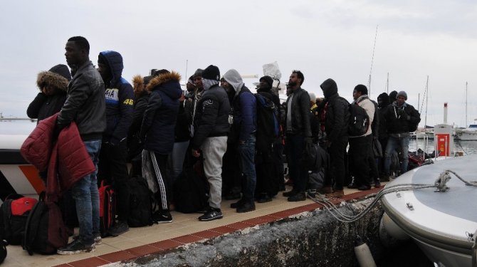 161 kaçak göçmen yakalandı