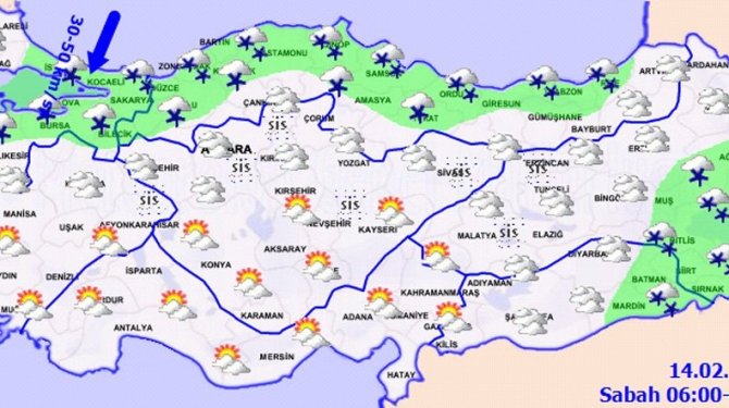 Hava sıcaklığı düşüyor