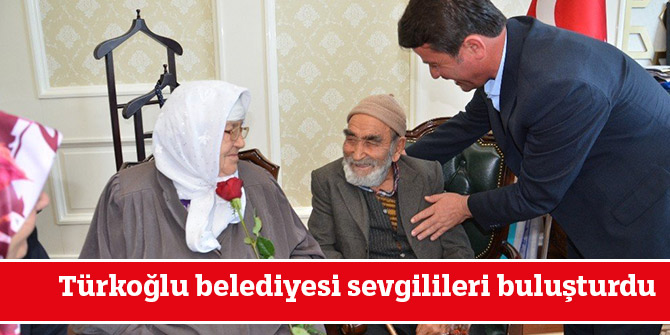 Türkoğlu belediyesi sevgilileri buluşturdu