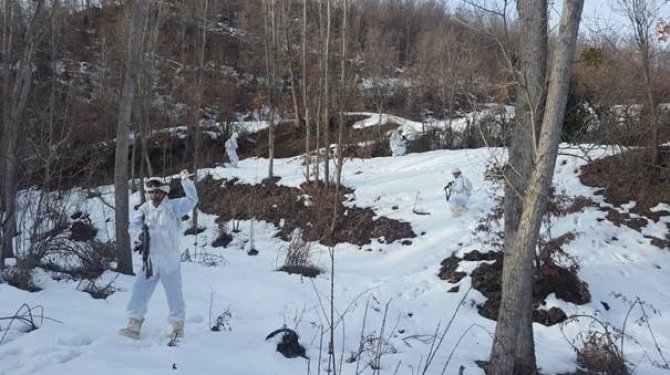 Komandolar Karadeniz yaylalarında operasyona çıktı