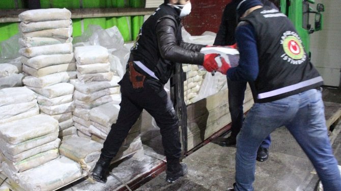 600 kilo eroin ele geçirildi