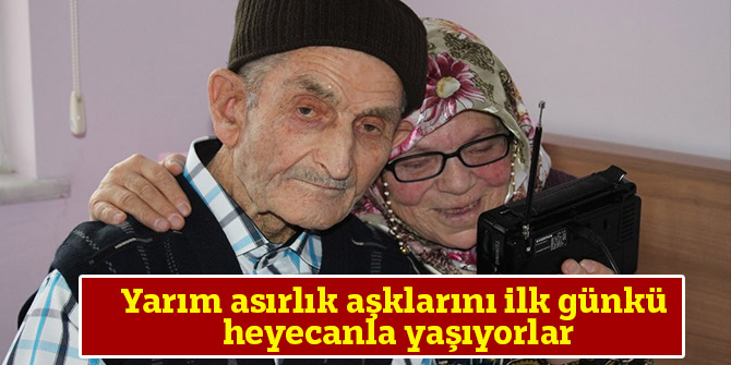 Yarım asırlık aşklarını ilk günkü heyecanla yaşıyorlar