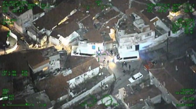 İstanbul’daki dev operasyon kamerada