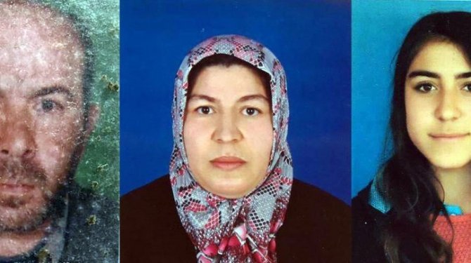 3 kişilik aile yok oldu