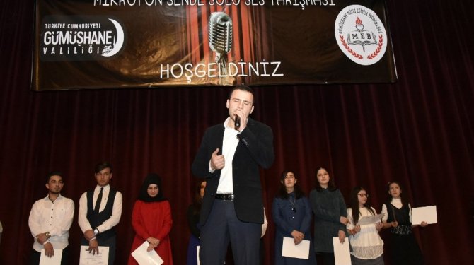 Mikrofon Sende Solo Ses Yarışmasının finalleri yapıldı