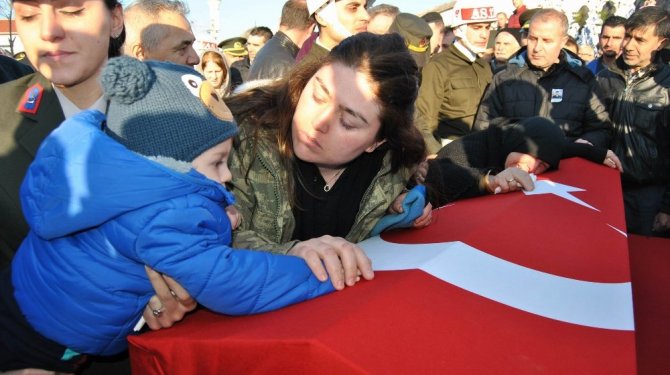 Tekirdağ şehidini son yolculuğuna uğurladı
