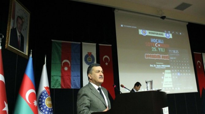 Kahramanmaraş'ta "Hocalı'ya Adalet" konferansı verildi