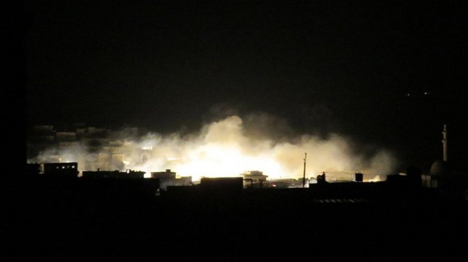 Esed rejimi sivilleri 'napalm' bombalarıyla vurdu