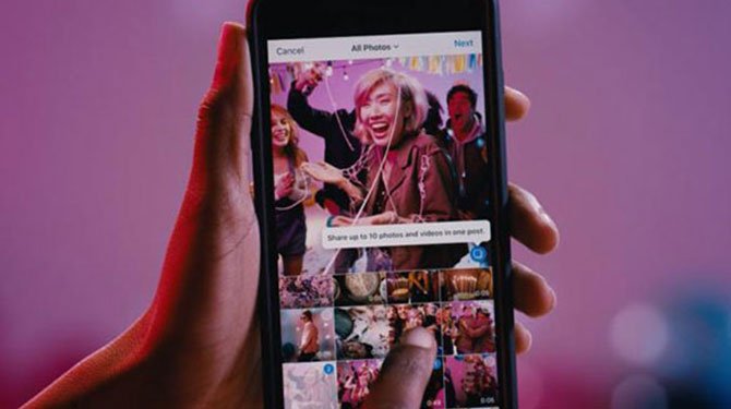 Instagram'da çoklu fotoğraf devri başladı (Video)