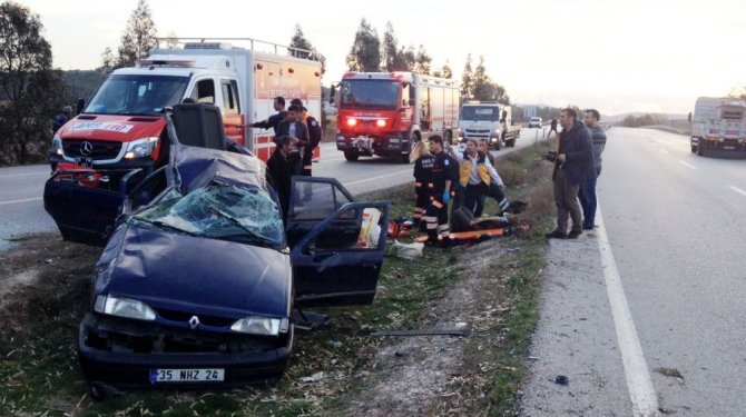 Otomobil takla attı: 6 yaralı