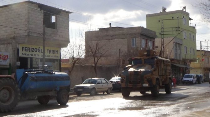 Sınırda askeri hareketlilik