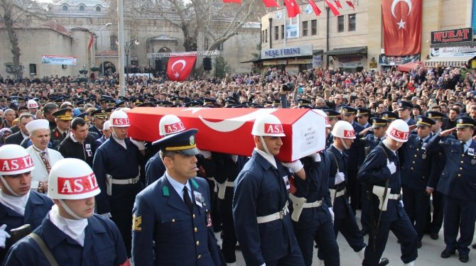 El Bab şehidi son yolculuğuna uğurlandı