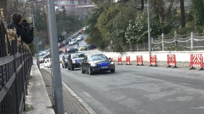 Mesut Barzani Mabeyn Köşkü’nde