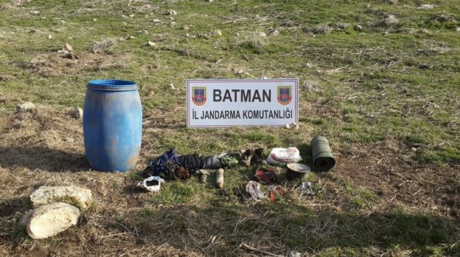 PKK’ya ait sığınak imha edildi