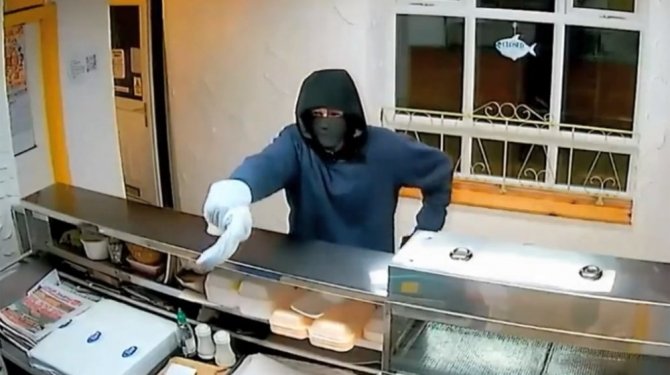 Muzla soygun yapmaya kalktı