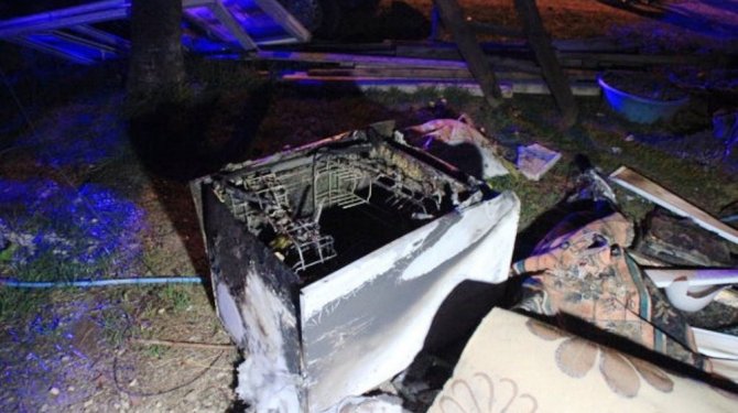 Mutfakta bomba gibi patladı: 1 yaralı