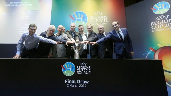 UEFA Bölgeler Kupası Finalleri kura çekimi yapıldı