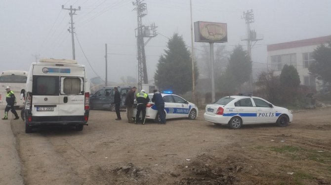 Sis kazaya neden oldu: 9 yaralı