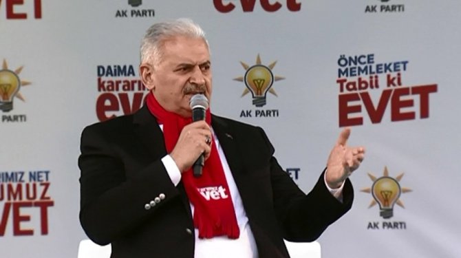 Başbakan Yıldırım: "Bunlar Menderes ve Özal’a da aynısını yaptılar"