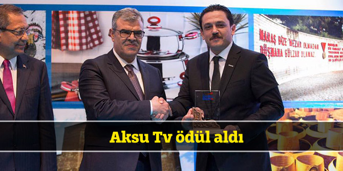 Aksu Tv ödül aldı