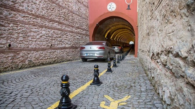 Beylerbeyi Sarayı Tüneli yenileniyor