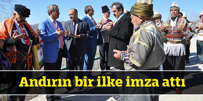 Andırın bir ilke imza attı