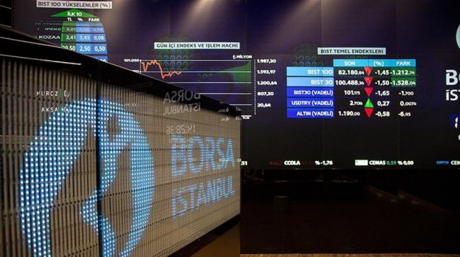 Borsa günü düşüşle tamamladı