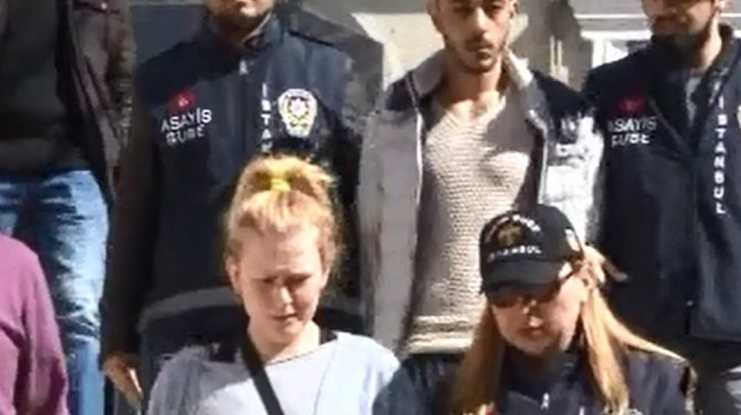 Gaspçı sevgililer tutuklandı