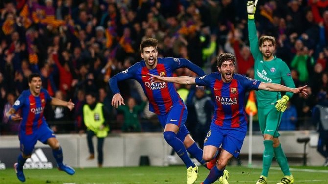 Barcelona'dan tarihi galibiyet
