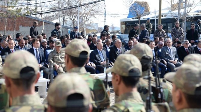 Köy korucuları yemin ederek göreve başladı