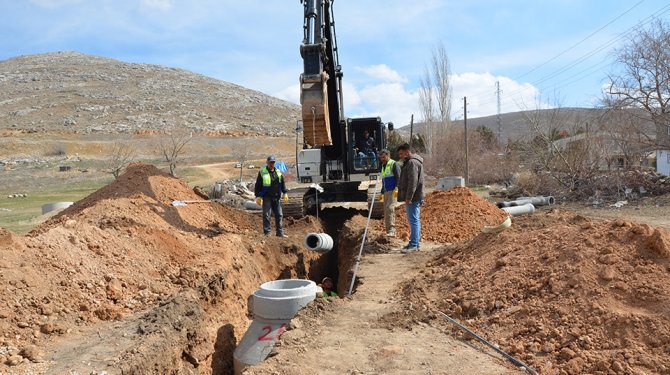 Elbistan’da Altyapı Yatırımları Hız Kesmiyor