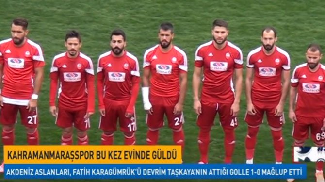 Kahramanmaraşspor Bu Kez Evinde Güldü