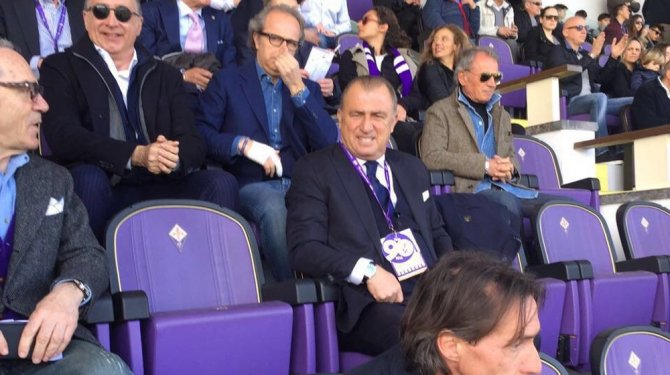 Fatih Terim Fiorentina maçında
