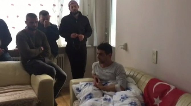 Hollanda’da polis köpeğinin yaraladığı Türk konuştu