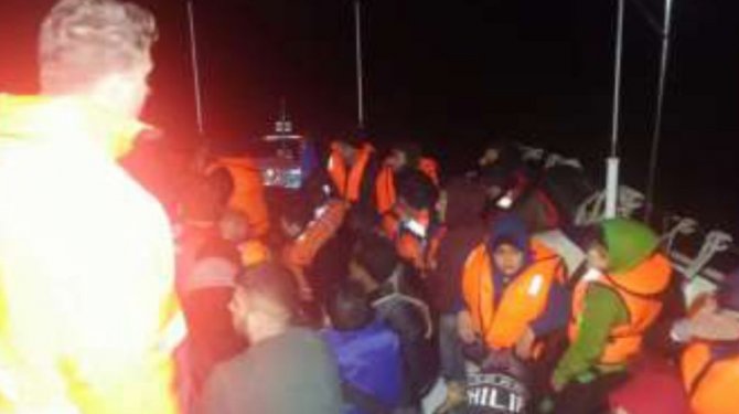 51 kaçak göçmen yakalandı