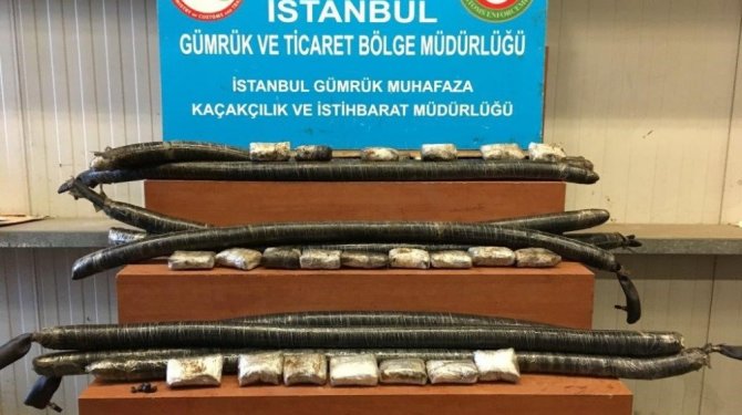 120 kilo afyon sakızı yakalandı