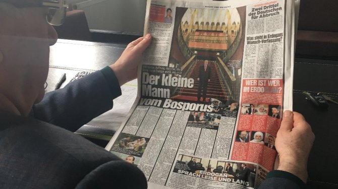 Bild gazetesi Cumhurbaşkanı Recep Tayyip Erdoğan'ı hedef aldı