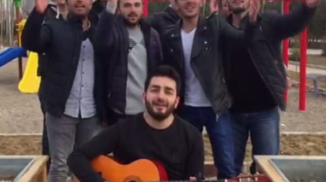 Gençlerin YGS şarkısı sosyal medyayı salladı