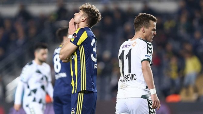Fenerbahçe 5 hafta sonra kaybetti