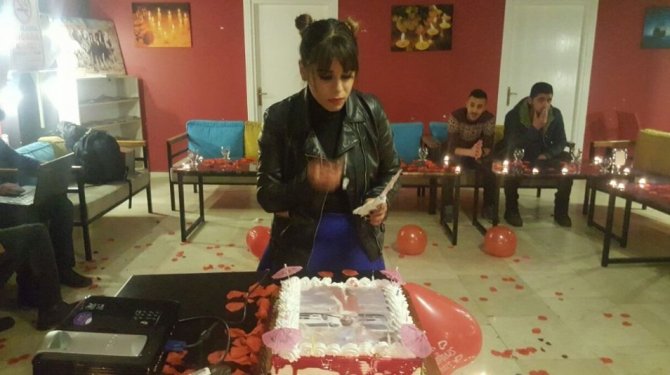 ’Uçan kız’ 3 gün önce doğum gününü kutlamış