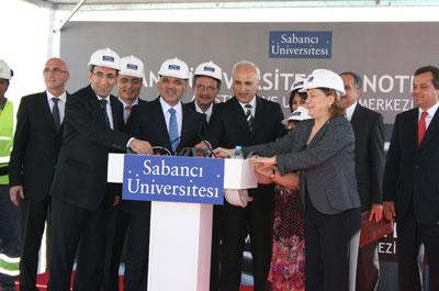 Gül, SU-NUMun temel atma törenine katıldı