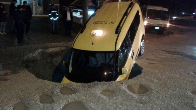 Bu ilginç görüntü Bolu'dan